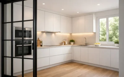 Cocinas cerradas: consejos de diseño para crear espacios funcionales y elegantes