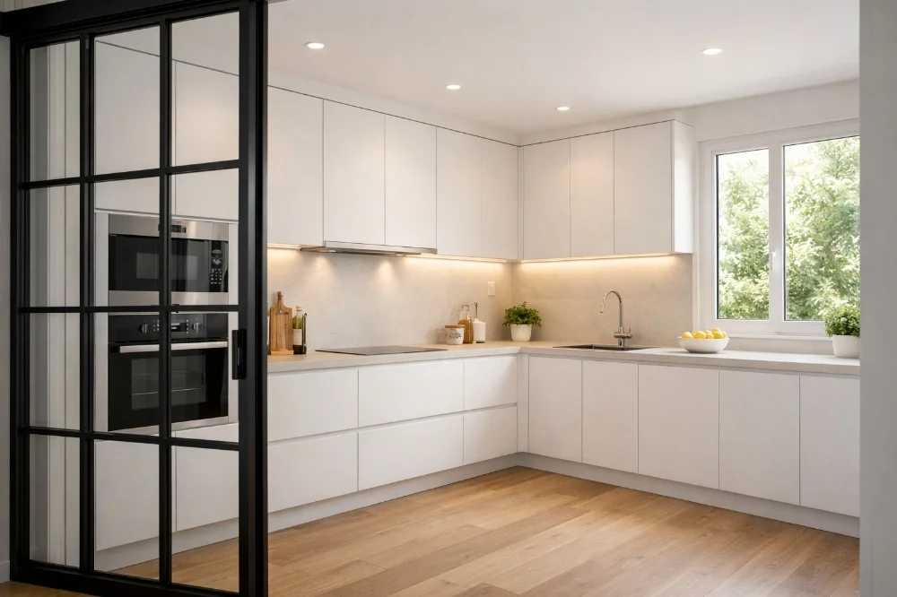 cocina cerrada moderna cocina cerrada moderna