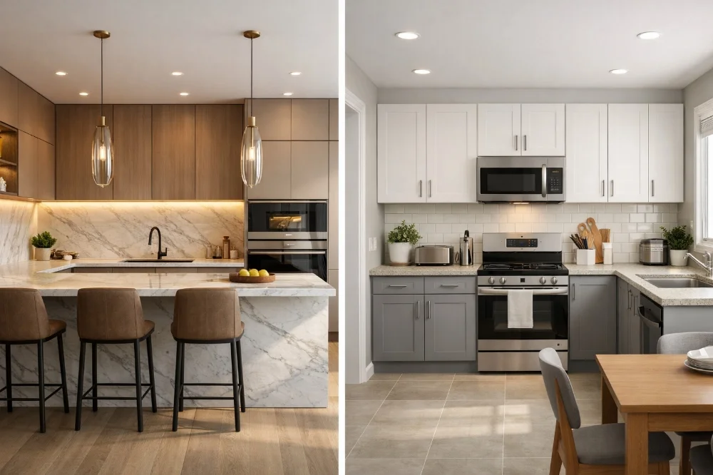 cocinas a medida Vs modulares cocinas a medida Vs modulares