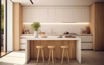 Cocinas blancas y madera: el equilibrio perfecto entre calidez y modernidad