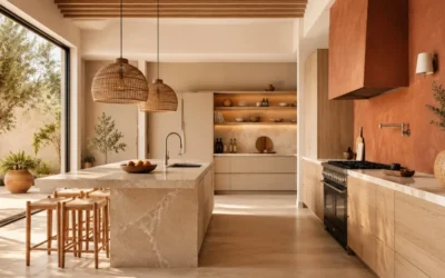 Tonos tierra en cocinas: cómo crear espacios cálidos, elegantes y atemporales