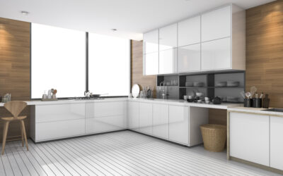 ¿Cómo combinar el color de los muebles de cocina con el suelo y las paredes?